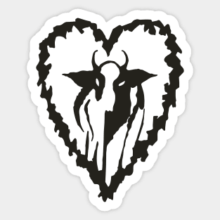 cow lover Sticker